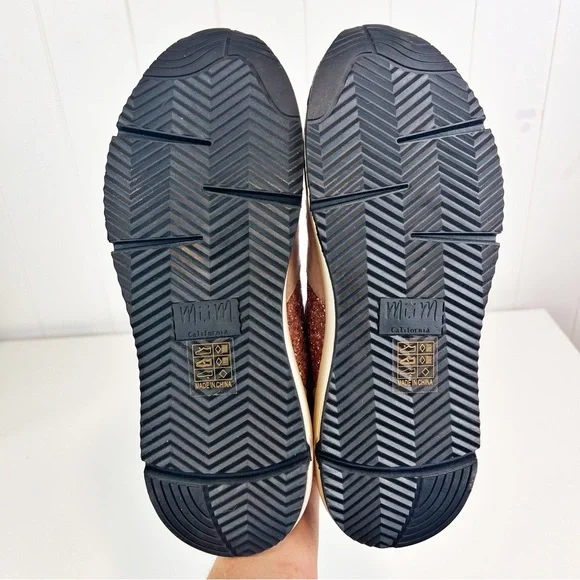 Mi.iM Fashion Shoe Rowan Purple Glitter Star Chunky Sneaker Womens Size … - Picture 5 of 9